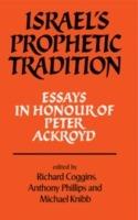 Israel's Prophetic Tradition: Essays in Honour of Peter R. Ackroyd - cover