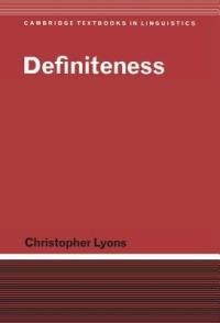 Definiteness - Christopher Lyons - cover