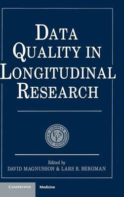 Data Quality in Longitudinal Research - cover