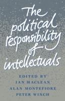 The Political Responsibility of Intellectuals - cover