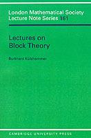 Lectures on Block Theory - Burkhard Kulshammer - cover