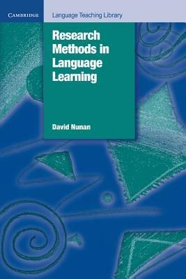 Research Methods in Language Learning - David Nunan - cover