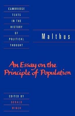 Malthus: 'An Essay on the Principle of Population' - T. R. Malthus - cover