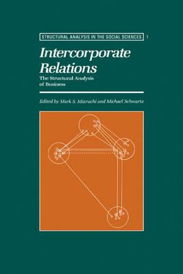Intercorporate Relations: The Structural Analysis of Business - cover