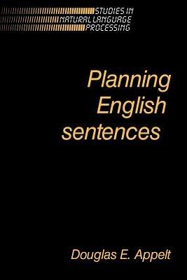 Planning English Sentences - Douglas E. Appelt - cover