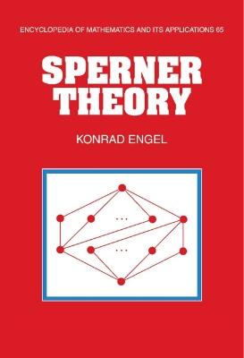 Sperner Theory - Konrad Engel - cover