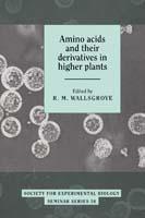 Amino Acids and their Derivatives in Higher Plants - cover