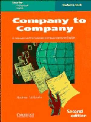 Company to Company Student's book - Andrew Littlejohn - cover