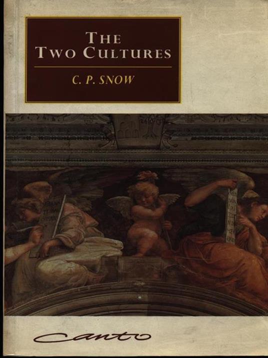 The two cultures - Charles P. Snow - copertina