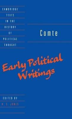 Comte: Early Political Writings - Auguste Comte - cover