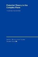 Potential Theory in the Complex Plane - Thomas Ransford - cover