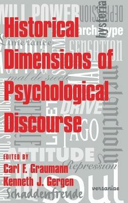 Historical Dimensions of Psychological Discourse - cover