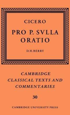 Cicero: Pro P. Sulla oratio - Marcus Tullius Cicero - cover