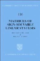 Matrices of Sign-Solvable Linear Systems - Richard A. Brualdi,Bryan L. Shader - cover