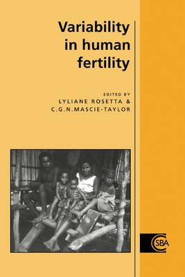 Variability in Human Fertility - cover