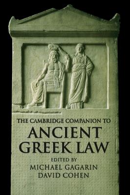 The Cambridge Companion to Ancient Greek Law - cover