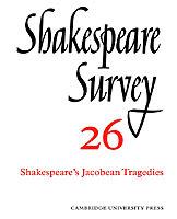 Shakespeare Survey - cover