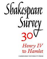 Shakespeare Survey - cover