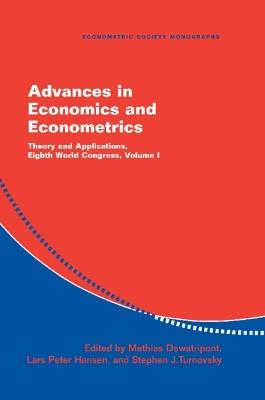 Advances in Economics and Econometrics: Theory and Applications, Eighth World Congress - cover