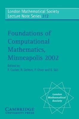 Foundations of Computational Mathematics, Minneapolis 2002 - cover