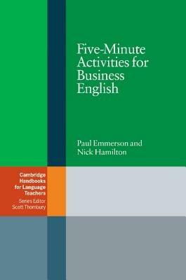 Five-Minute Activities for Business English - Paul Emmerson,Nick Hamilton - cover