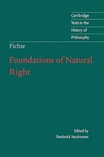 Foundations of Natural Right