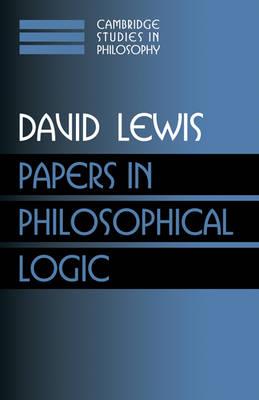 Papers in Philosophical Logic: Volume 1 - David Lewis - cover