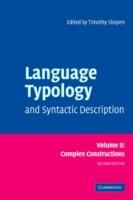 Language Typology and Syntactic Description: Volume 2, Complex Constructions - cover