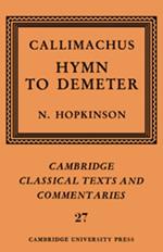 Callimachus: Hymn to Demeter
