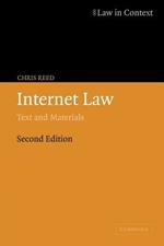 Internet Law: Text and Materials