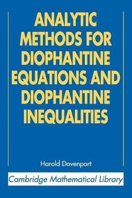 Analytic Methods for Diophantine Equations and Diophantine Inequalities - H. Davenport - cover