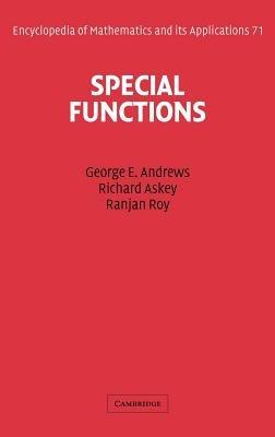 Special Functions - George E. Andrews,Richard Askey,Ranjan Roy - cover