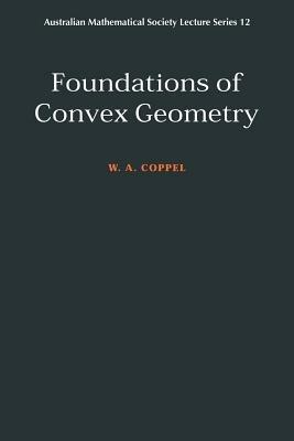 Foundations of Convex Geometry - W. A. Coppel - cover