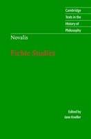 Novalis: Fichte Studies