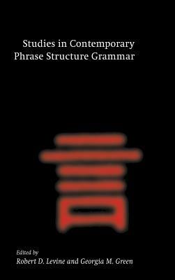 Studies in Contemporary Phrase Structure Grammar - cover