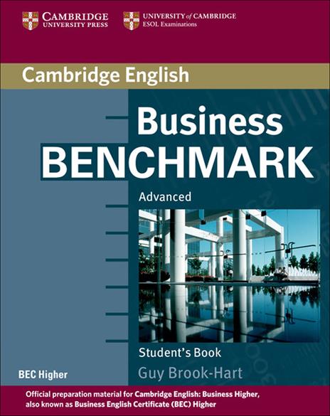 Business Benchmark Advanced Student's Book BEC Edition - Guy Brook-Hart - cover