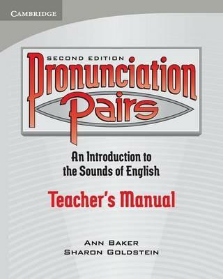 Pronunciation Pairs Teacher's Book - Ann Baker,Sharon Goldstein - cover