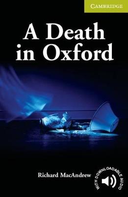 A Death in Oxford Starter/Beginner - Richard MacAndrew - cover