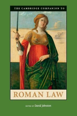 The Cambridge Companion to Roman Law - cover