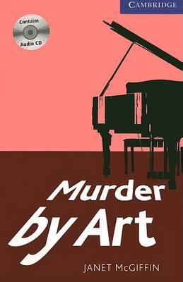 Murder by Art 5 Upper Intermediate Book with Audio CDs (3) - Janet McGiffin - cover