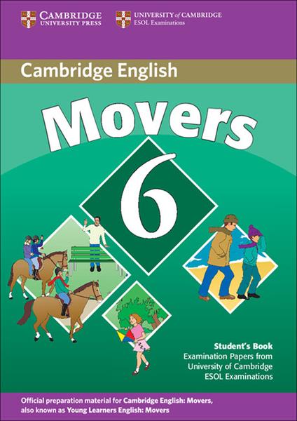 Cambridge Young Learners English Tests 6 Movers Student's Book - Cambridge ESOL - cover