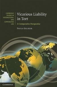 Vicarious Liability in Tort: A Comparative Perspective - Paula Giliker - cover