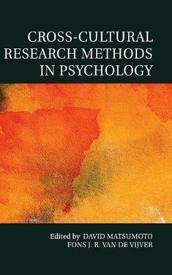 Cross-Cultural Research Methods in Psychology - cover