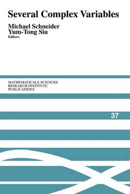 Several Complex Variables - cover