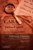 Attributing Authorship: An Introduction - Harold Love - cover