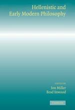 Hellenistic and Early Modern Philosophy