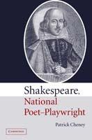 Shakespeare, National Poet-Playwright - Patrick Cheney - cover