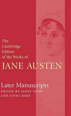 Later Manuscripts - Jane Austen - cover