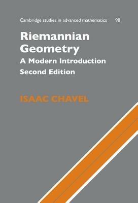 Riemannian Geometry: A Modern Introduction - Isaac Chavel - cover