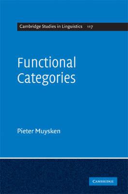 Functional Categories - Pieter Muysken - cover